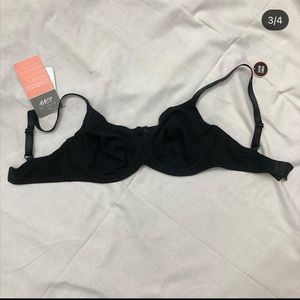 Black T-shirt bra
